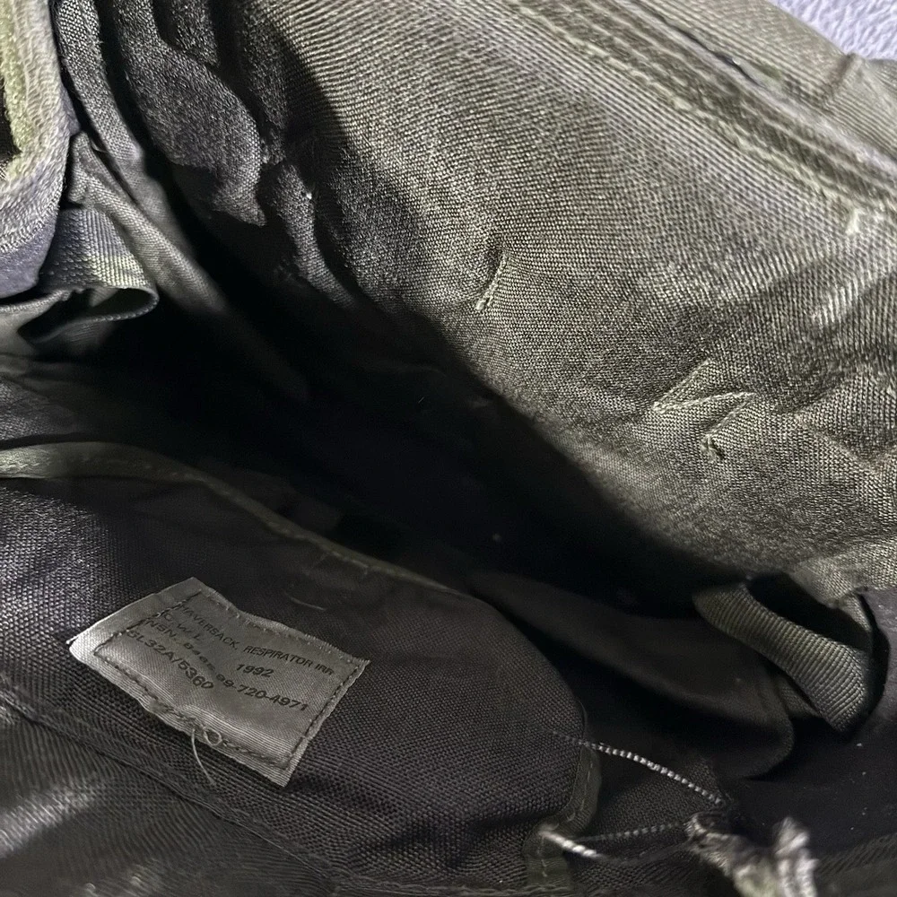 Vintage Desert Storm US Army Military Haversack Backpack Dated 1992‎